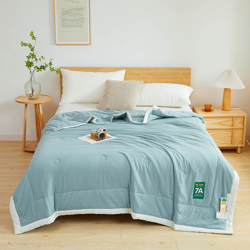 Antibacterial Raw Cotton Washable Summer Cool Quilt