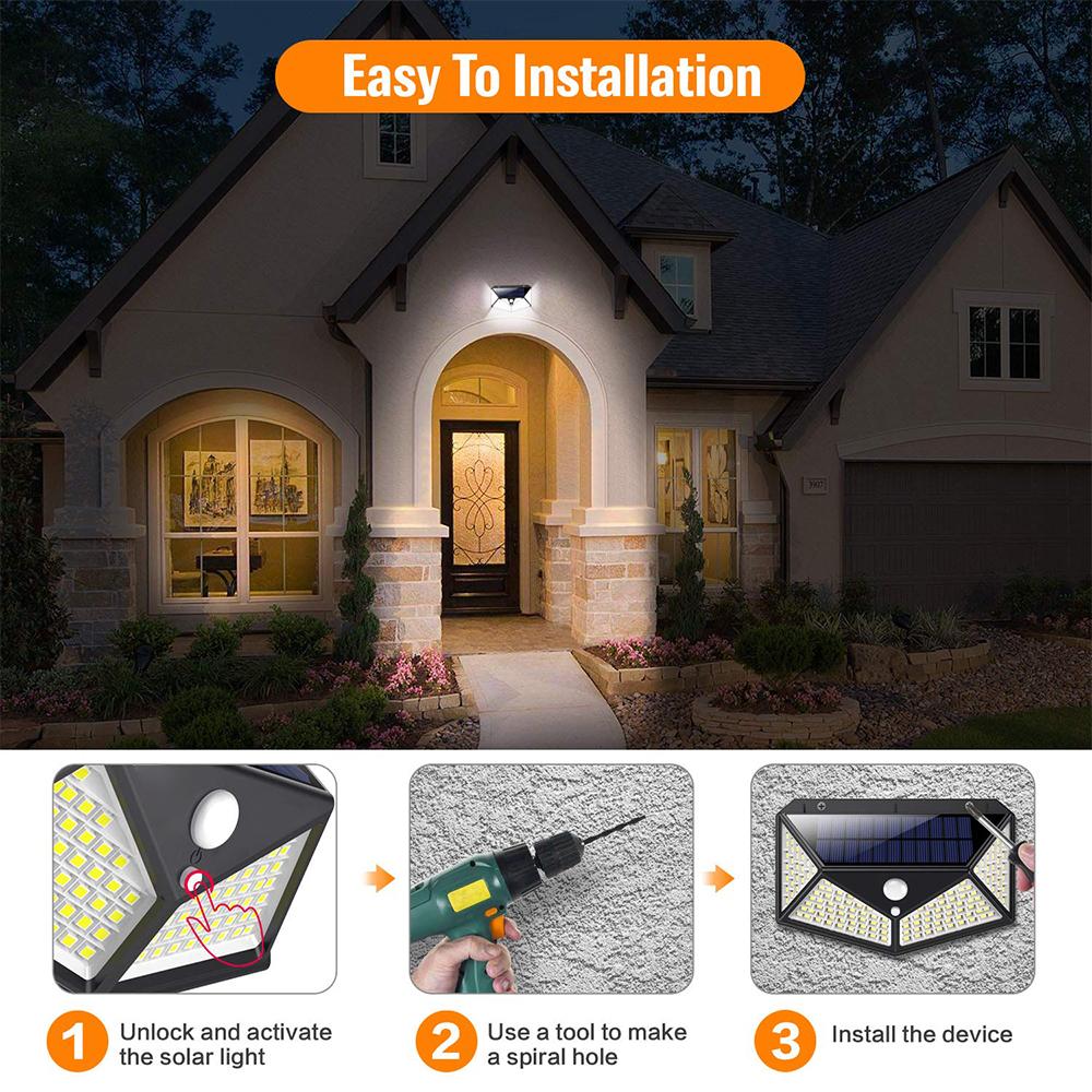 Hikeren Dual Motion Sensor Solar Light