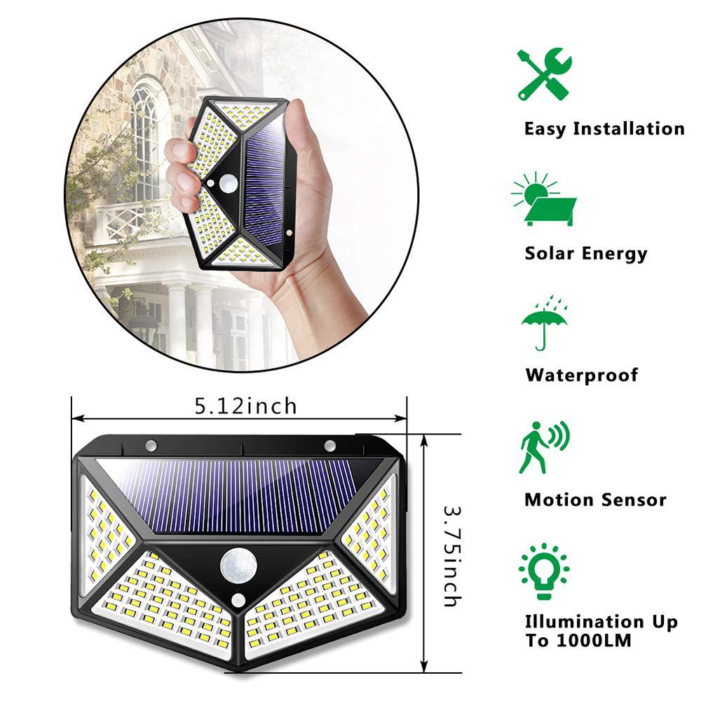 Hikeren Dual Motion Sensor Solar Light