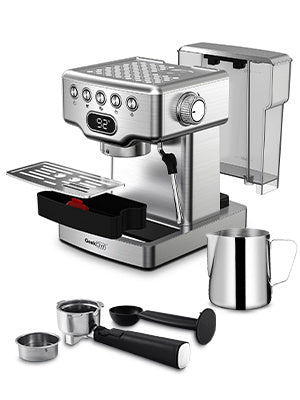 Geek Chef Espresso Machine + Get the 'Coffee Lovers' book for free!