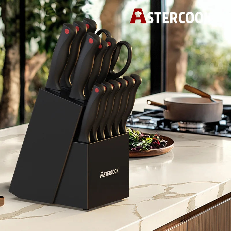 Astercook 15-Piece Knife Set