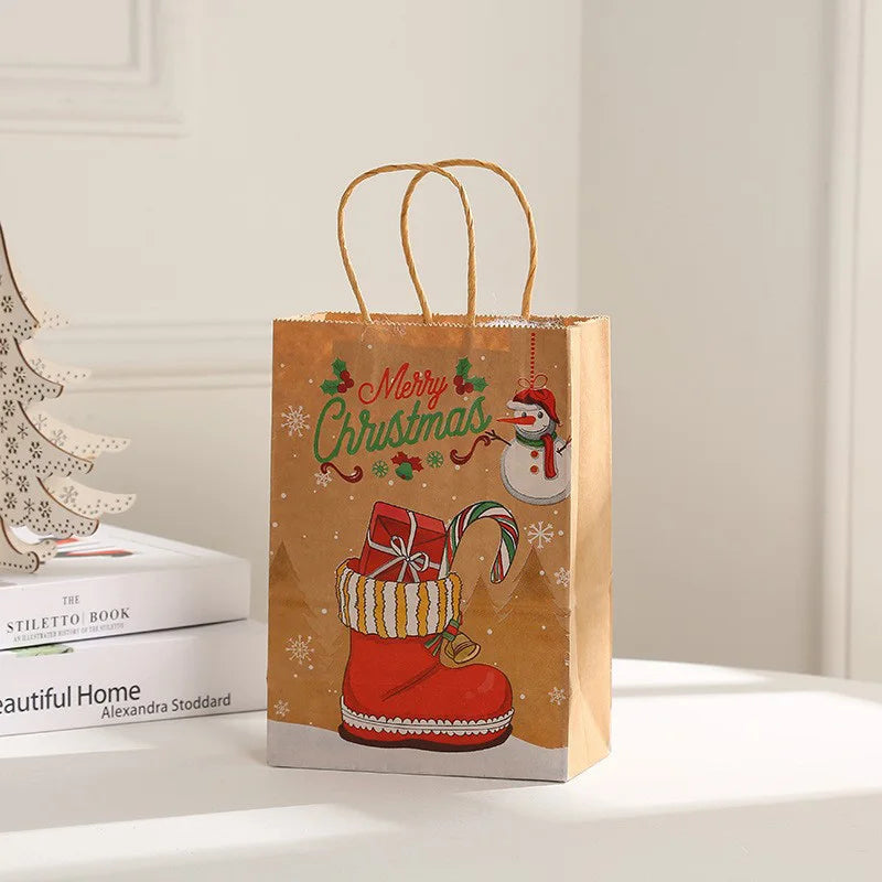 Santa's Kraft Treat Bags