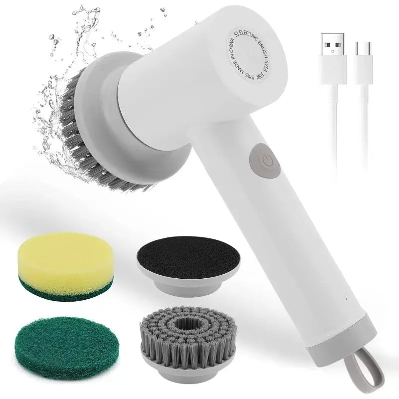 Wireless Electric Spin Scrubber