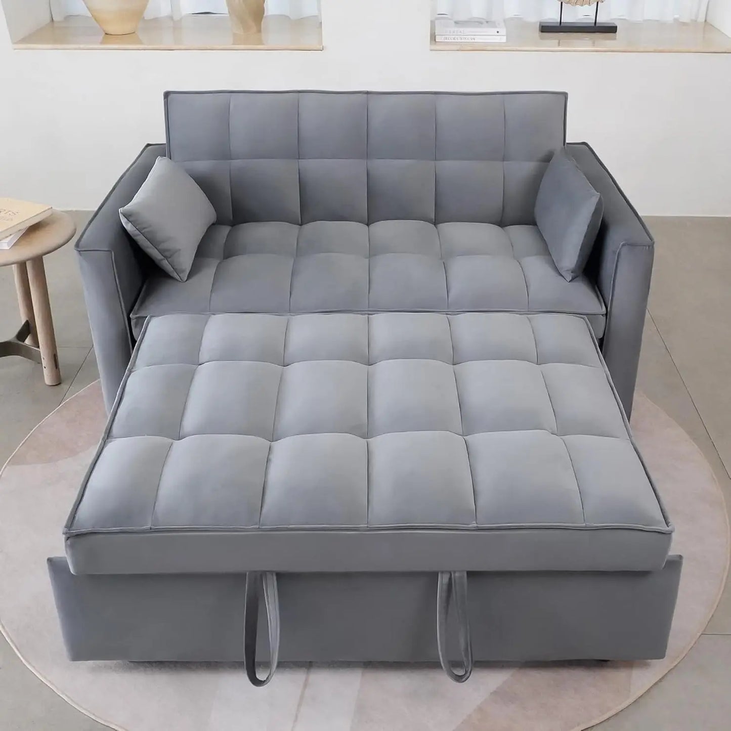 VelvetNest 3-in-1 Sofa