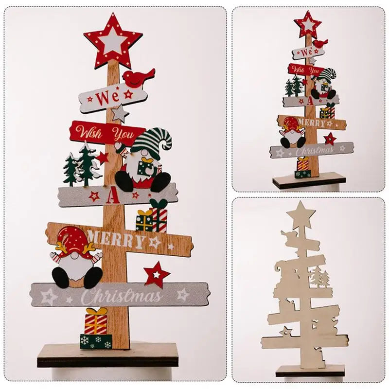 Santa's Wooden Tree