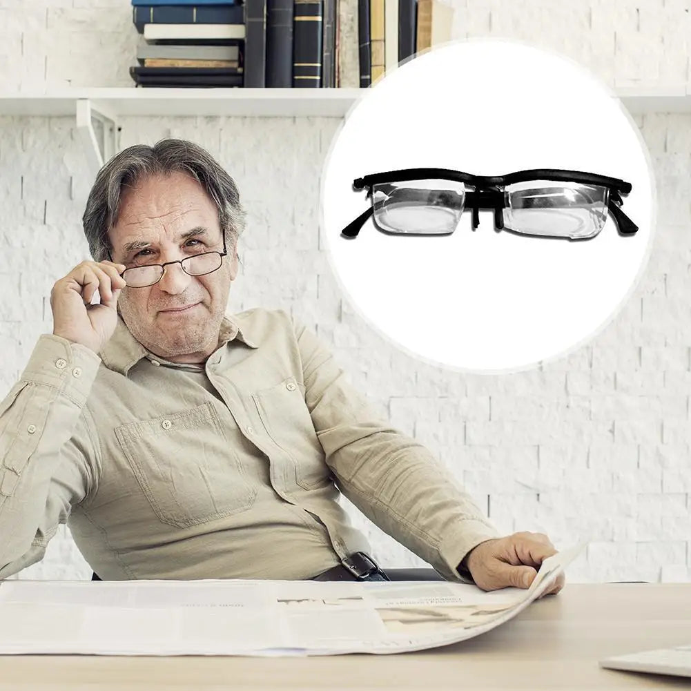 Adjustable Focus Reading Glasses