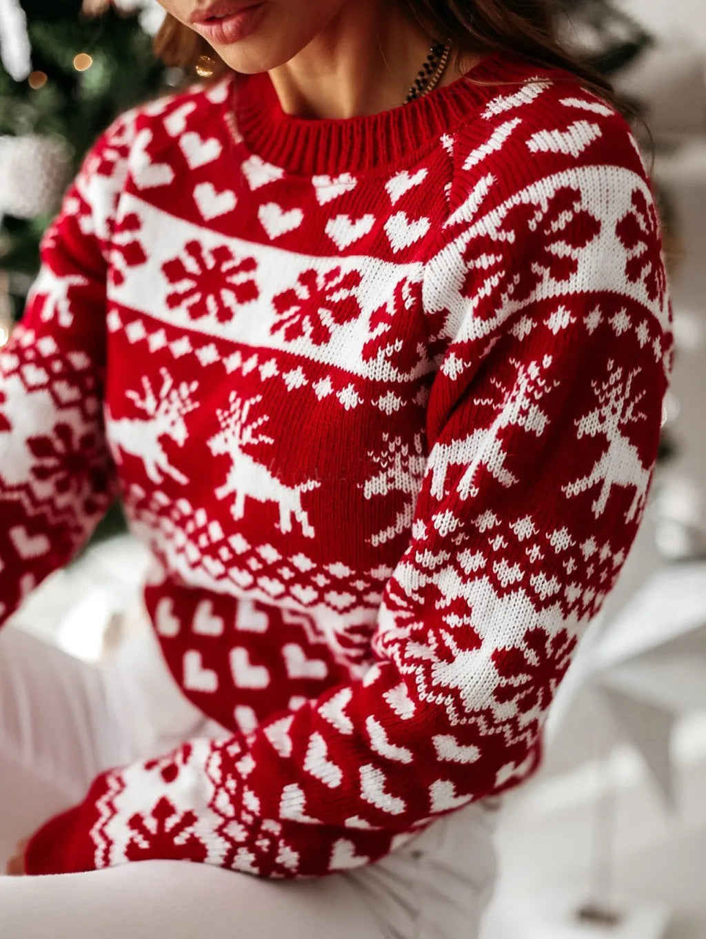 Frosty Cheer Sweater