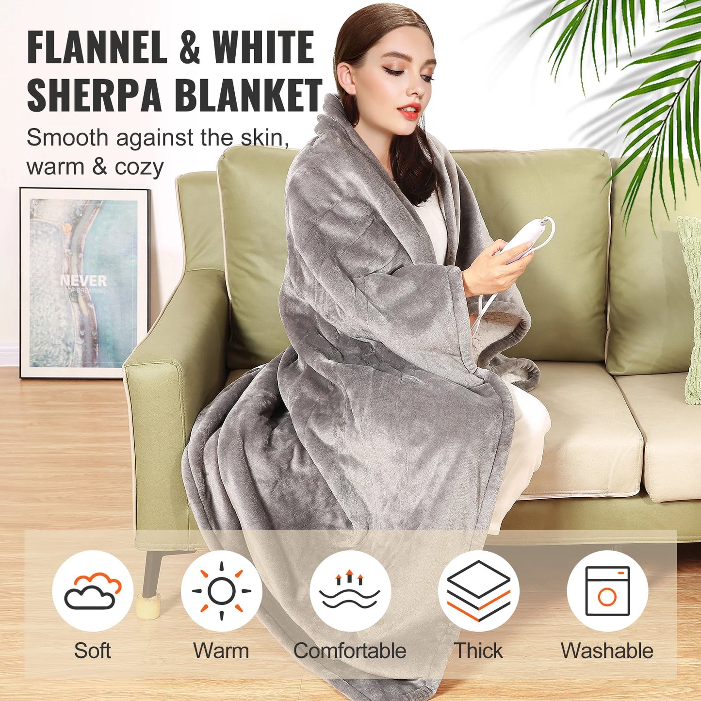 CozyTherm Heated Throw