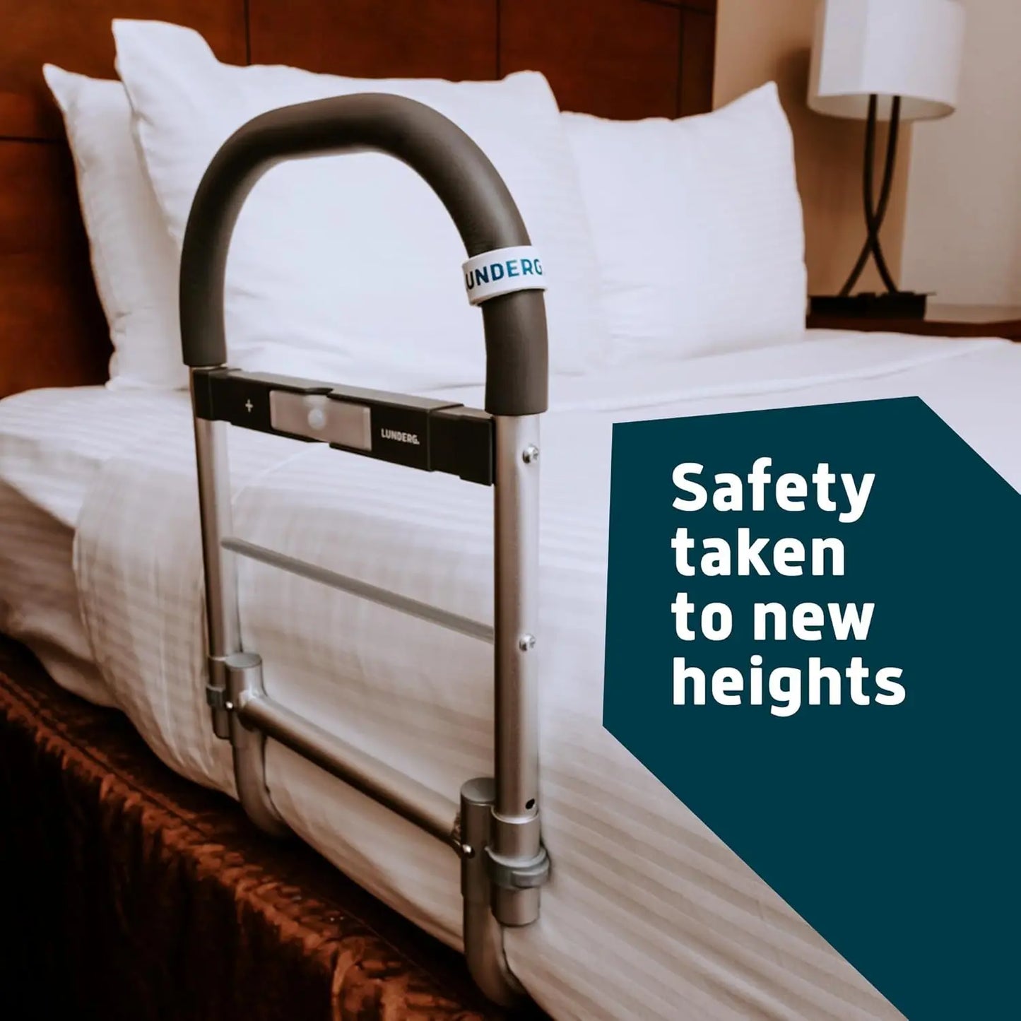 ElderProtect Bed Rail with LED Motion Light