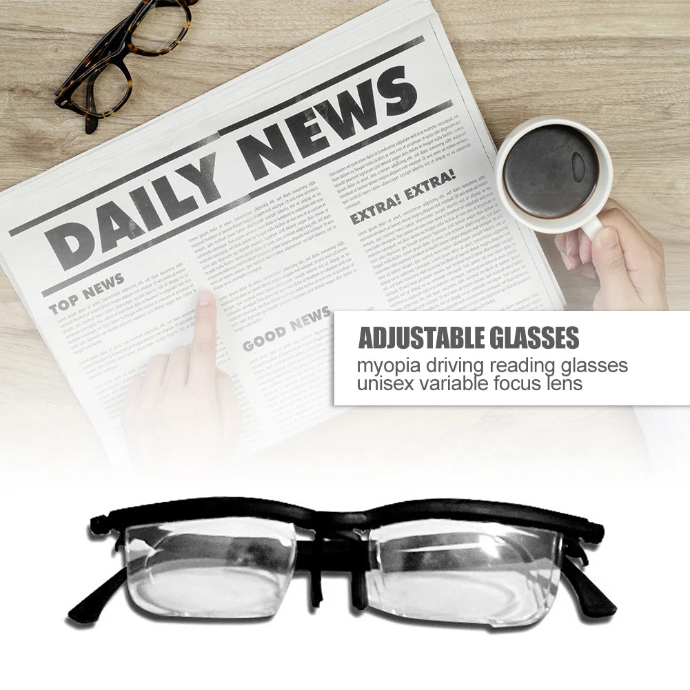 Adjustable Focus Reading Glasses