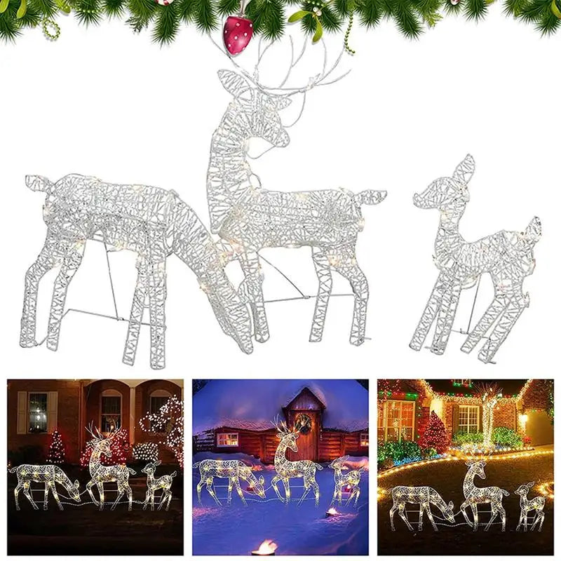 Luminous Reindeer Decor