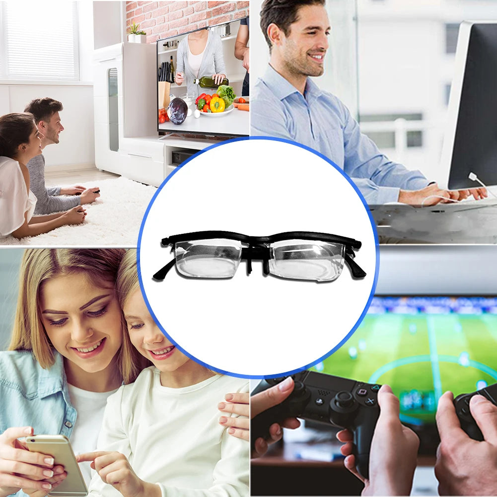 Adjustable Focus Reading Glasses