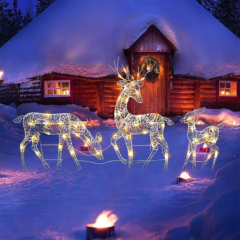 Luminous Reindeer Decor