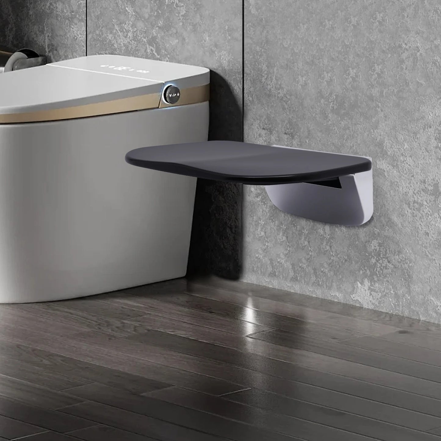 FlexiFold Wall-Mounted Shower Seat