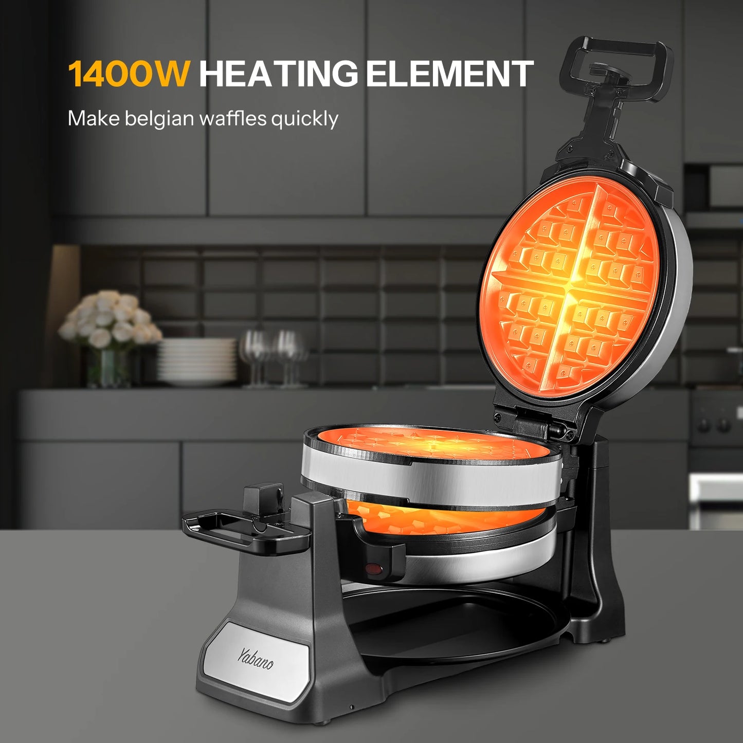 FlipBake Waffle Maker