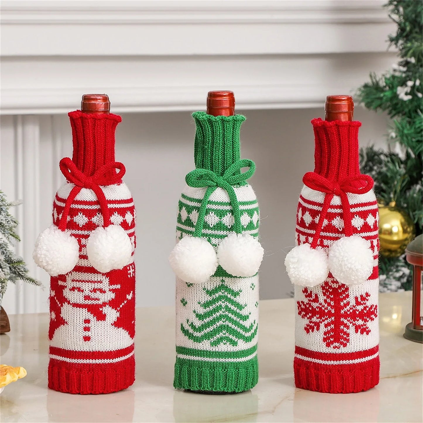 Festive Bottle Cozy